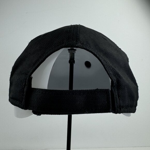 Ford Black Baseball Cap With Black Rubber Patch Logo Adjustable Strap OSFM - Picture 4 of 9